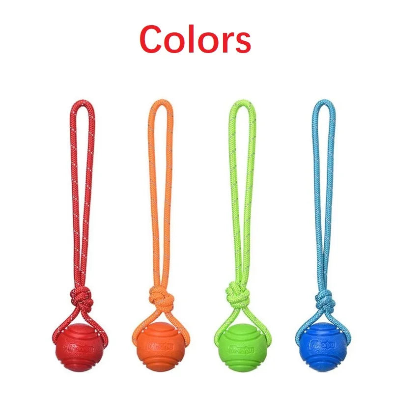 Rope Ball for Dogs – Ideal for Tugging, Fetching, and Training