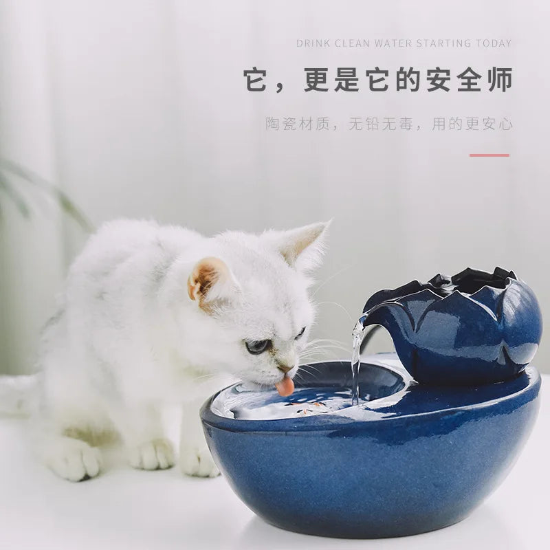 Fuente de Agua Circulante para Gatos y Perros – Recirculación Automática