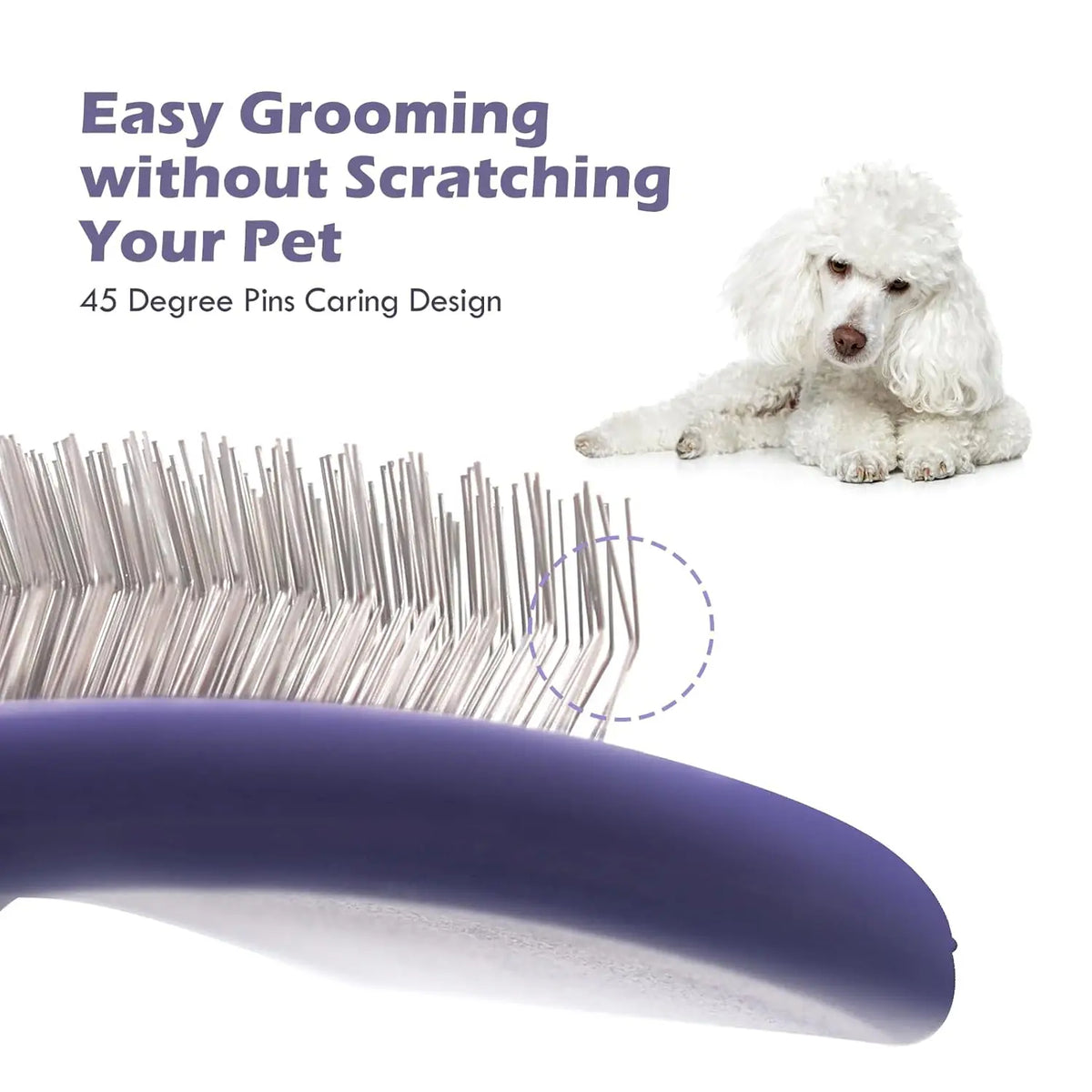 Professional Detangling Brush for Your Dog – For All Breeds
