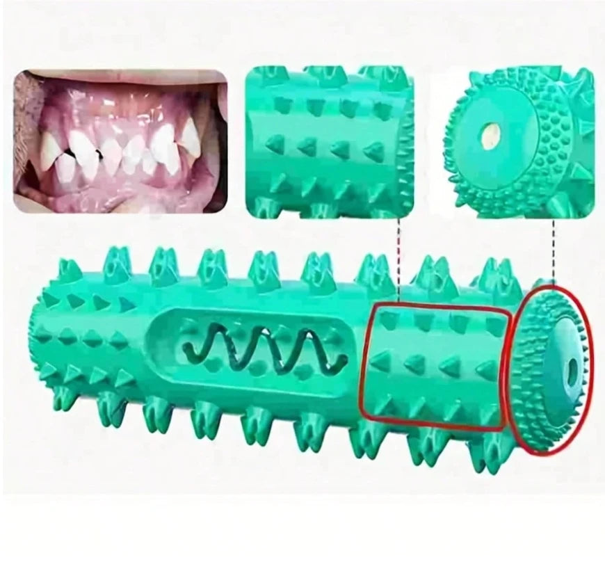 Rubber Dental Toy for Dogs – Teeth Cleaning and Tartar Prevention
