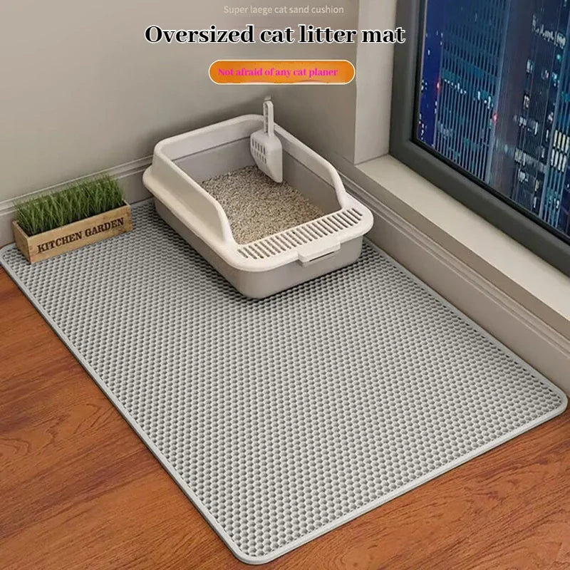 Cat Litter Trapping Mat – 2-Layer, Waterproof and Non-Slip