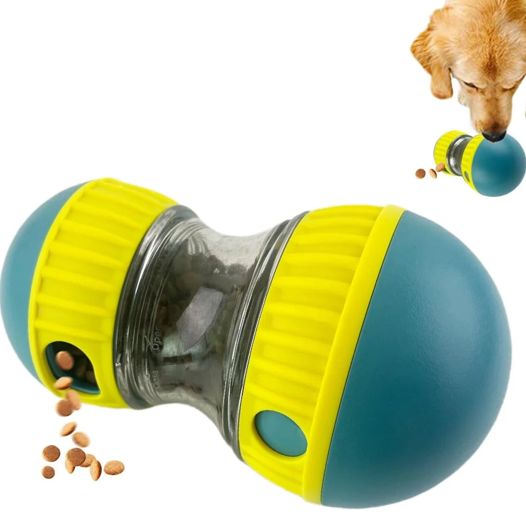 Treat Dispensing Ball for Dogs and Cats – Adjustable Interactive Toy