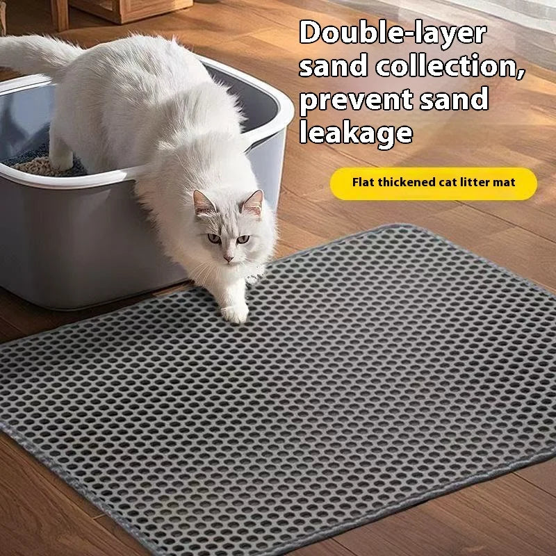 Cat Litter Trapping Mat – 2-Layer, Waterproof and Non-Slip