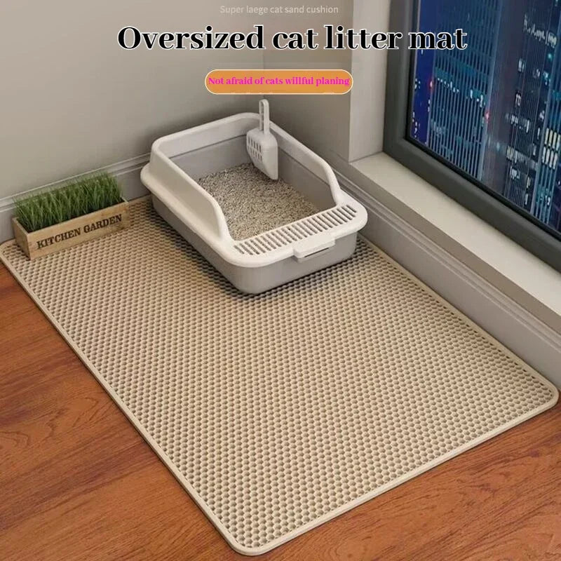Cat Litter Trapping Mat – 2-Layer, Waterproof and Non-Slip