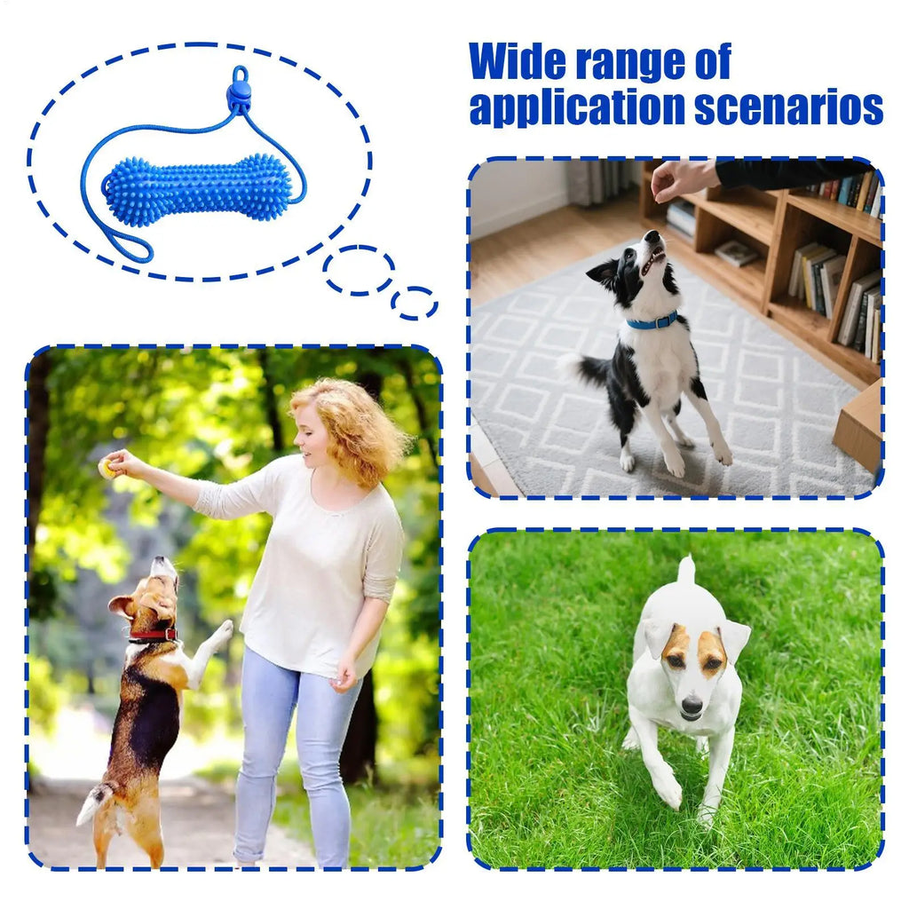 Rubber Chew Toy for Dogs – Dental Cleaning and Gum Relief