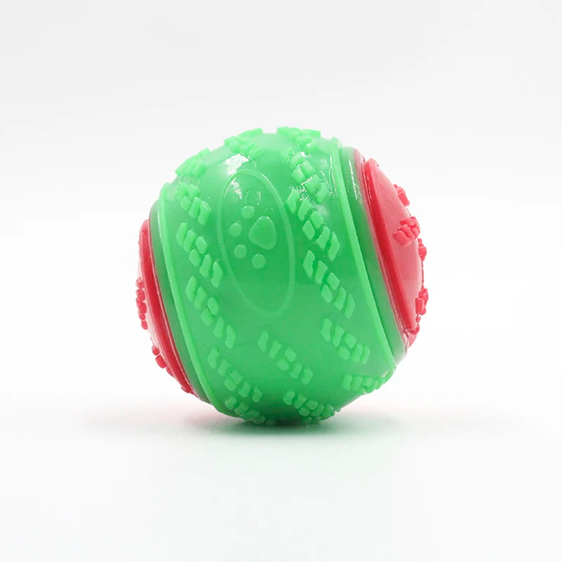 TPR Squeaky Dog Ball – Dental Cleaning, Durable and Safe