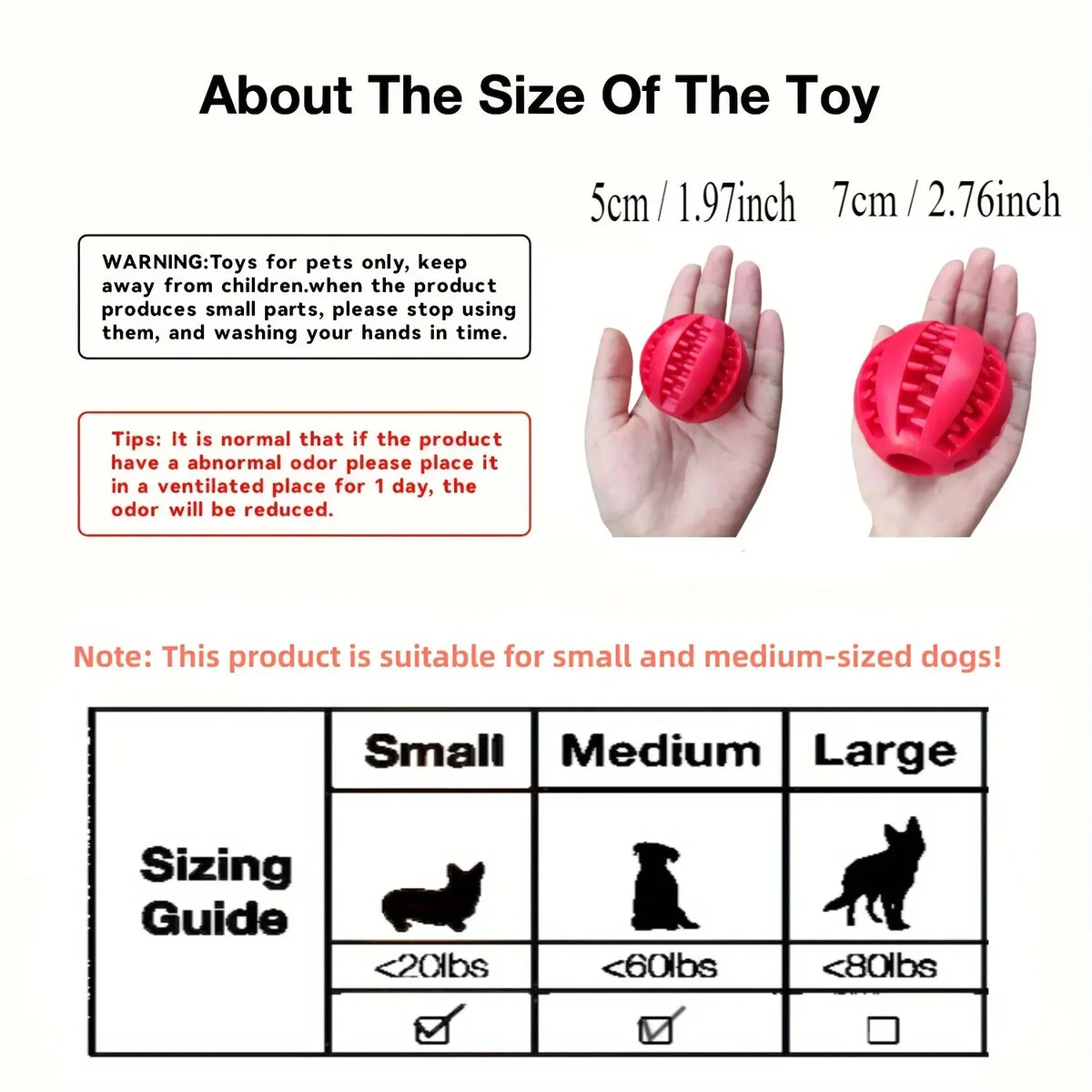 Dog Teeth Cleaning Ball with Treat Dispenser – Durable and Fun