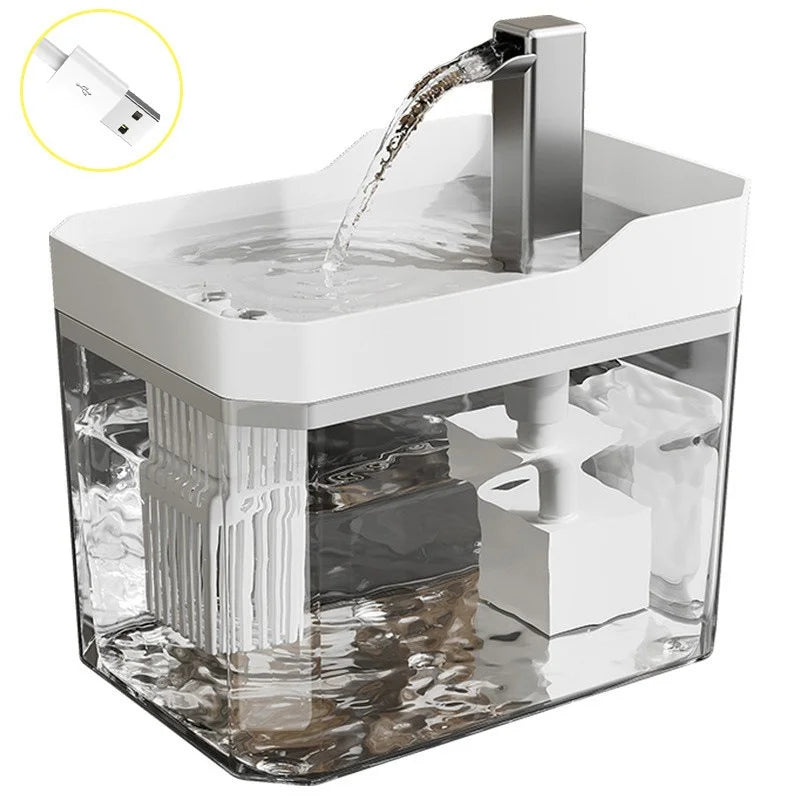 Smart Cat Fountain – Automatic Dispenser with Circulating Water