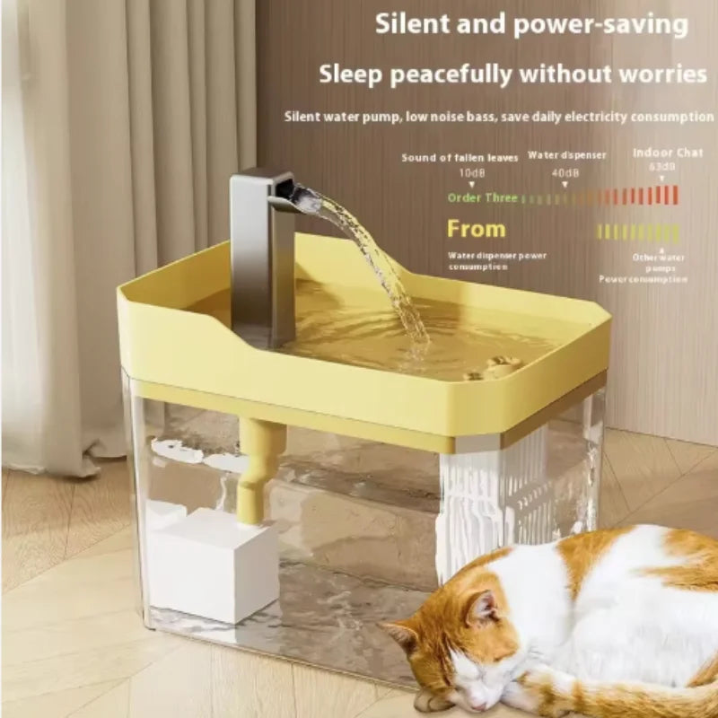 Bebedero Inteligente para Gatos – Dispensador Automático con Agua Circulante
