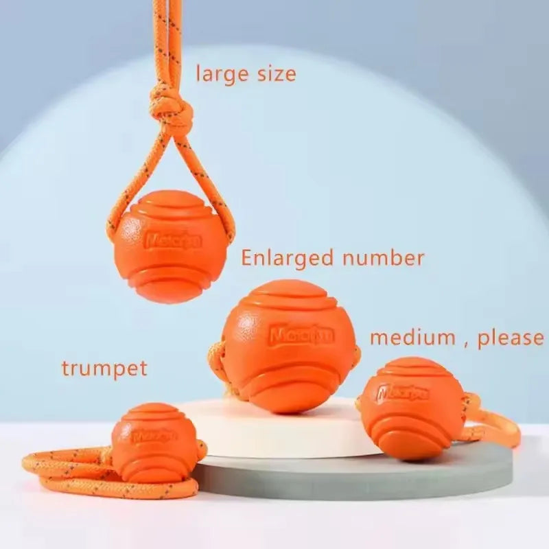 Rope Ball for Dogs – Ideal for Tugging, Fetching, and Training
